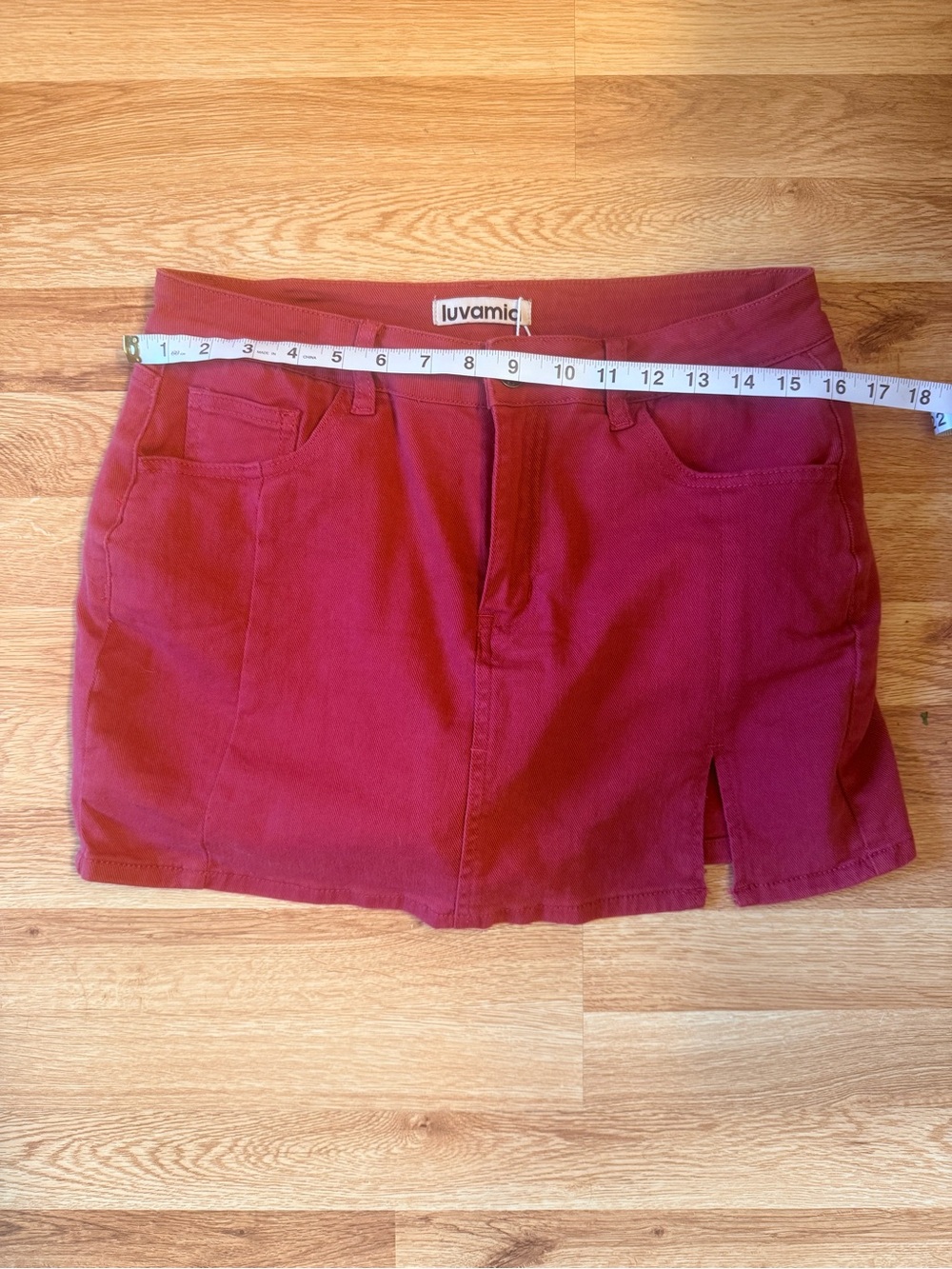 NWT Women's Red Shorts Skort